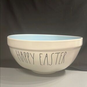 Rae Dunn Happy Easter Ceramic mixing Bowl